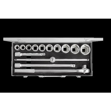 Izeltaş 1119 3/4” Altı Köşe Lokma Anahtar Takımı (14 Parça, Fiyatı