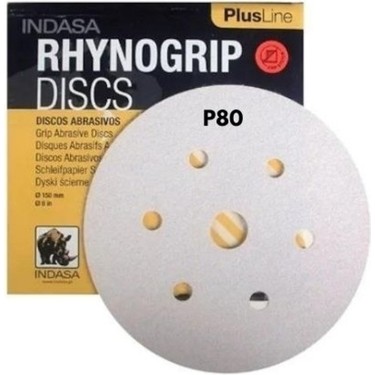 Indesa 7 Delikli Daire Zımpara P 80 Kum 50 Adet Fiyatı