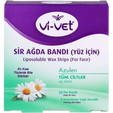 Vi-Vet Ağda Bandı Yüz 24lü Azulen X 3