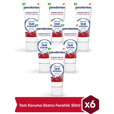 Parodontax Tam Koruma Diş Macunu 80 Gr. / 50ml. X 6