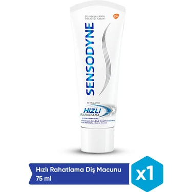 Sensodyne Hızlı Rahatlama Beyazlatıcı Diş Macunu 75