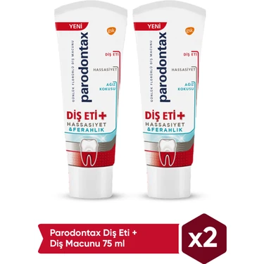 Parodontax Diş Eti + Diş Macunu 75 ml x 2