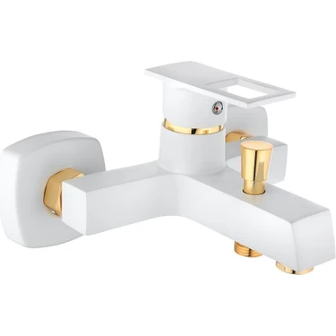 Vilas Trento Elit Beyaz Gold Mix Duş Banyo