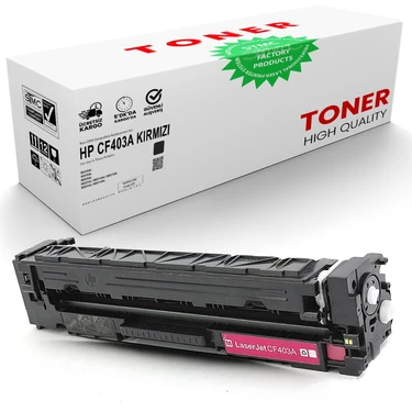 Hp CF403A Kırmızı Muadil Toner