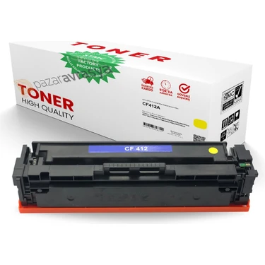 Whitebox Hp CF412A Sarı Muadil Toner