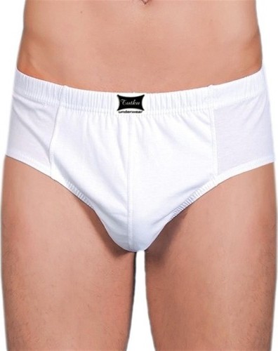 Tutku Erkek Slip Külot Beyaz 12 Li Paket