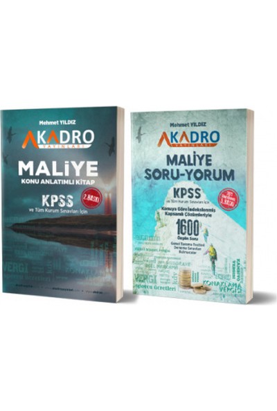 A Kadro Yayınları Maliye Seti