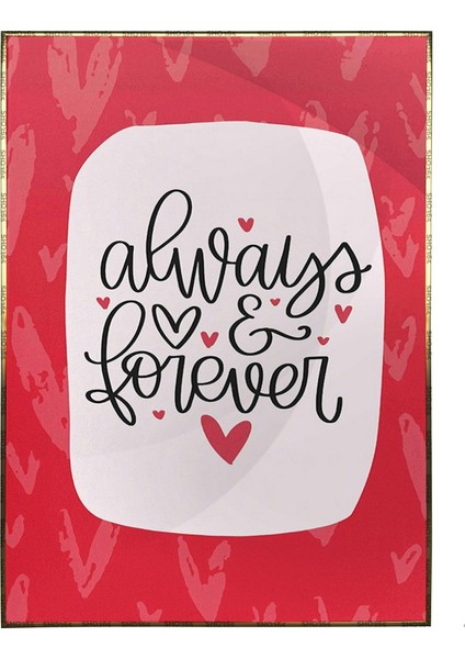 Sevgi Aşk Temalı Illüstrasyon Poster P-002007