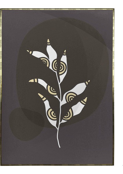 Doğa Bitki Modern Illüstrasyon Poster P-002626
