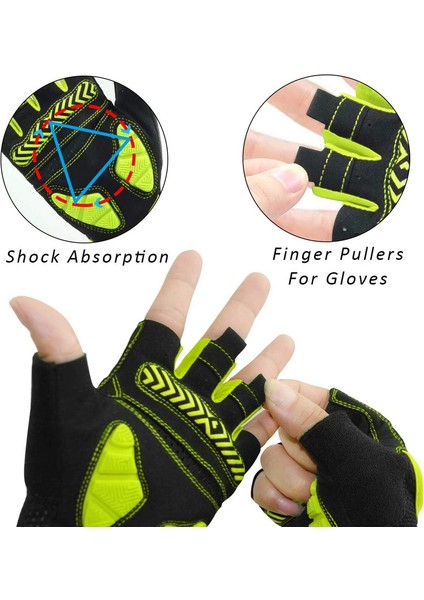 Silikon Sürüş Eldivenleri Green-M (Yurt Dışından) indirimleri