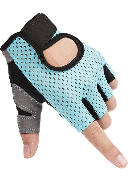 Yarım Parmak Eldiven Blue-Xl (Yurt Dışından)