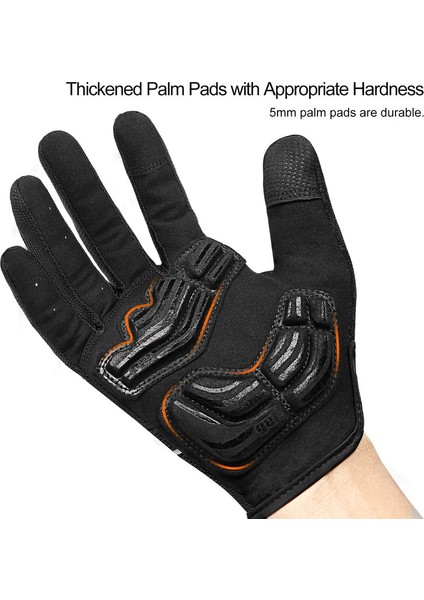 Dokunmatik Ekranlı Bisiklet Eldivenleri Black-Xl (Yurt Dışından) fırsatları