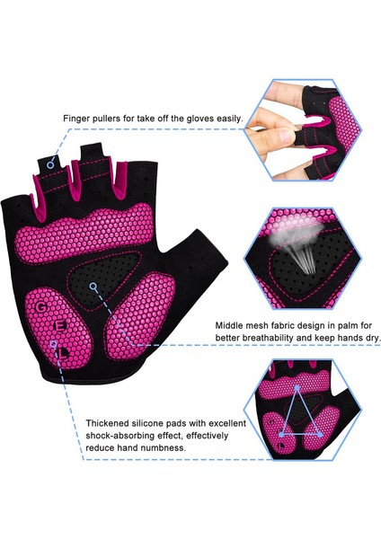 Motosiklet Eldiven Pembe H2XL (Yurt Dışından) fiyatları