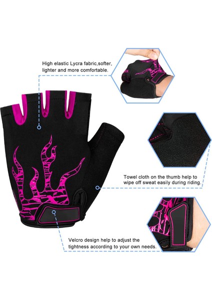 Motosiklet Eldiven Pembe H2XL (Yurt Dışından) modelleri