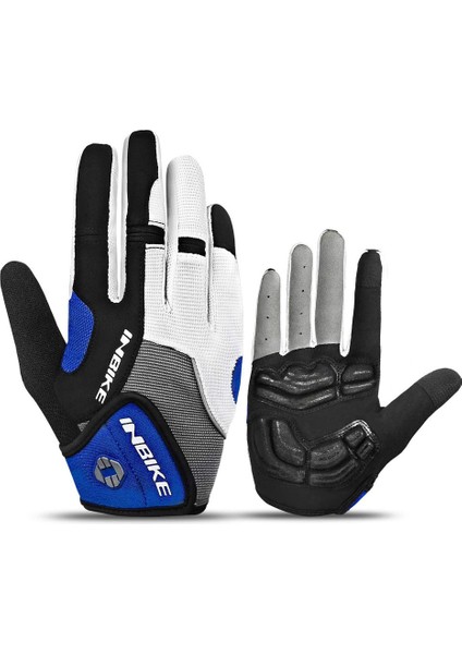 Dokunmatik Ekranlı Bisiklet Eldivenleri Blue-2xl (Yurt Dışından)