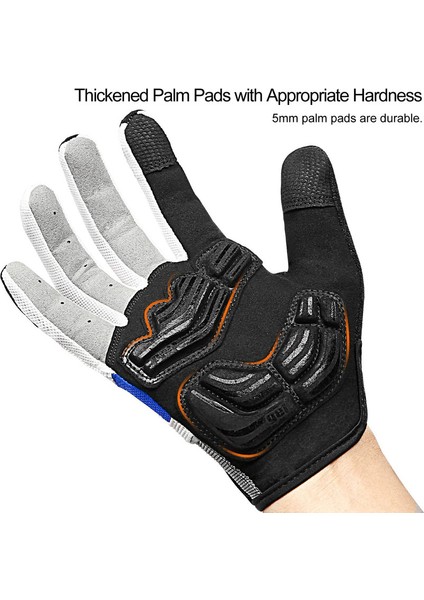 Dokunmatik Ekranlı Bisiklet Eldivenleri Blue-2xl (Yurt Dışından) fırsatları