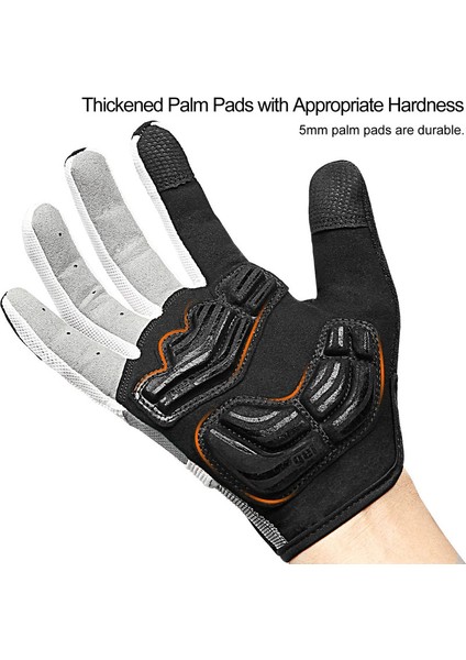 Dokunmatik Ekranlı Bisiklet Eldivenleri Grey-Xl (Yurt Dışından) fırsatları