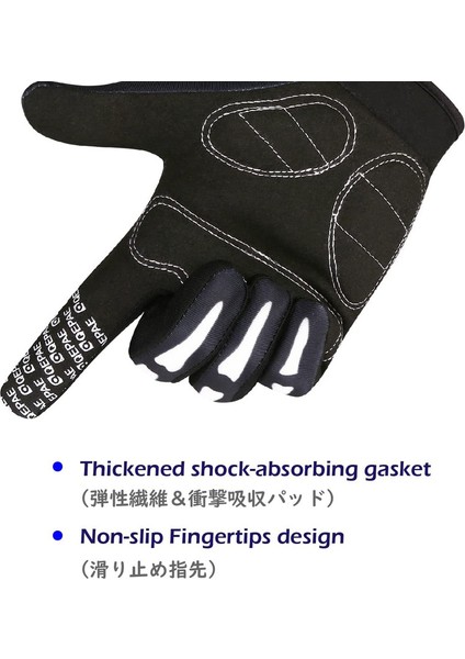 Skeleton Tüm Parmak Eldivenleri Black-Xl (Yurt Dışından) modelleri