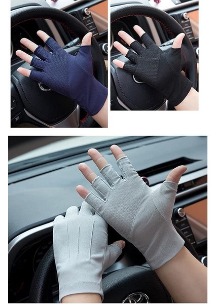 Açık Güneş Koruyucu Eldiven Siyah (Yurt Dışından) fiyatları