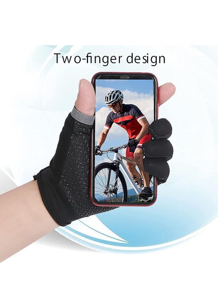 Açık Iki Parmaklı Bisiklet Eldivenleri Yeşil (Yurt Dışından) fırsatları