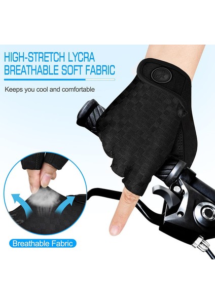 Açık Hava Fitness Eldivenleri Black-M (Yurt Dışından) fırsatları