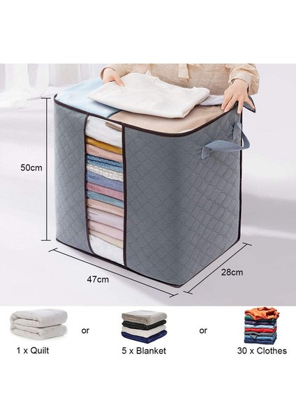 4x 46*48*28CM Saklama Torbası (Gri) (Yurt Dışından) fiyatları