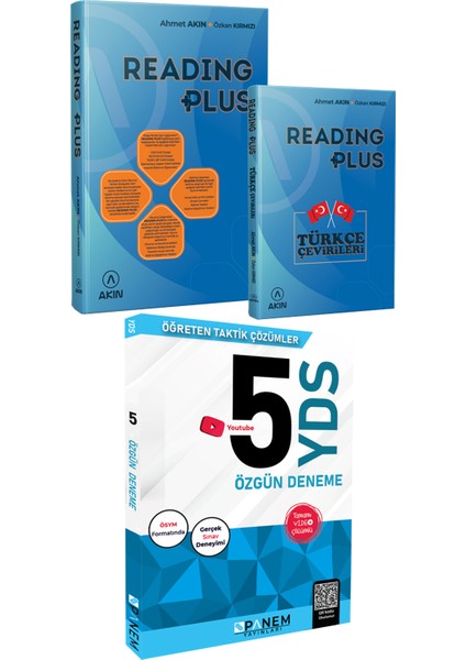 Akın Dil 2023 Akın Dil Reading Plus+Panem Yds 5 Özgün Deneme