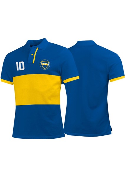 Boca Juniors Retro Polo Tişört