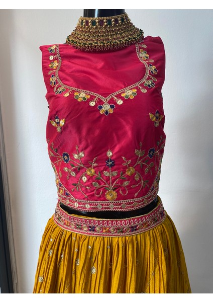 Aashivs Collection Hint Elbisesi - Lehenga10