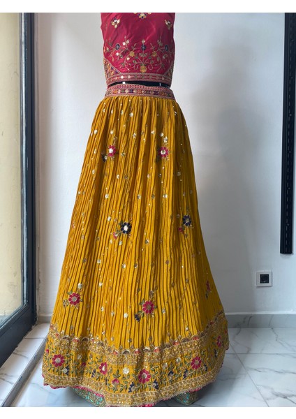 Aashivs Collection Hint Elbisesi - Lehenga10