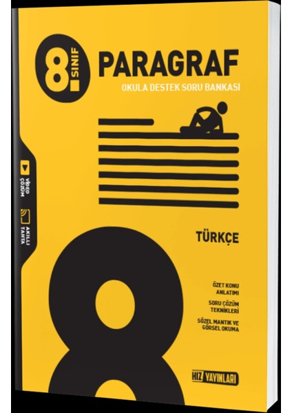 LGS 2023 Hız Yayınları Ları 1.dönem Hız Yayınları Paragraf - 1.dönem Son 5 Yıl Çıkmış Sorular