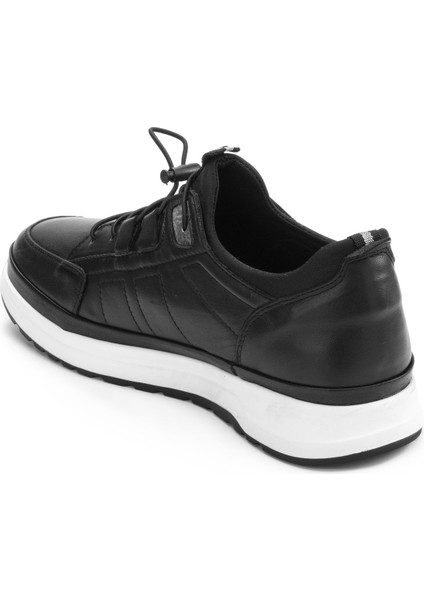 Erkek Hakiki Deri Kauçuk Taban Anatomik Günlük Ayakkabı - Sneaker