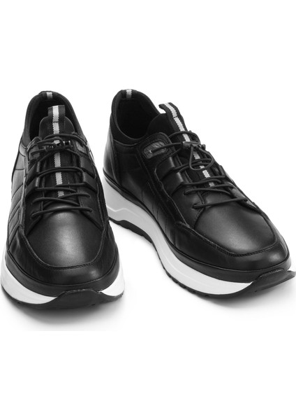 Erkek Hakiki Deri Kauçuk Taban Anatomik Günlük Ayakkabı - Sneaker
