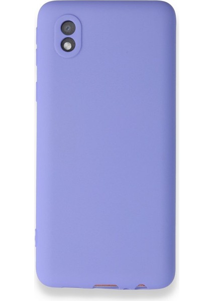 A01 Core Kılıf Premium Rubber Silikon - Lila