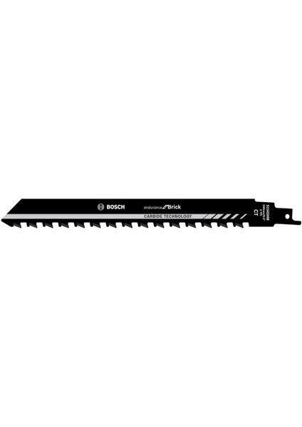 S 1543 Hm Ytong ve Tuğla Kesimi Için Tilki Kuyruğu Testere Ucu 240 mm (1 Adet)