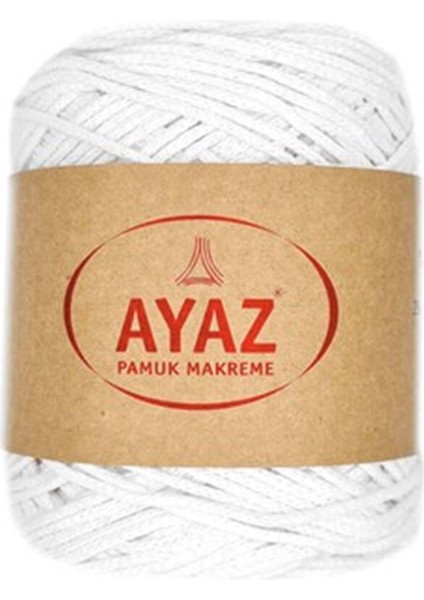 Pamuk Makrome 1208 Beyaz