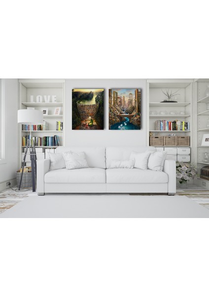 50X70 Kanvas Tablo