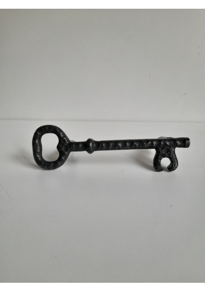 Vintage Pirinç Kulp Anahtar Şeklinde Dolap Kapak Çekmece Dekoratif