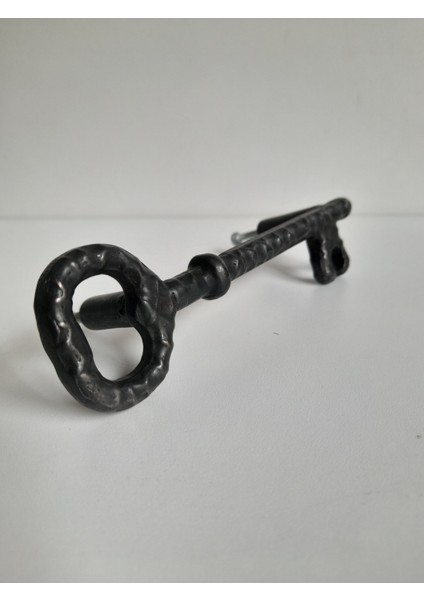 Vintage Pirinç Kulp Anahtar Şeklinde Dolap Kapak Çekmece Dekoratif