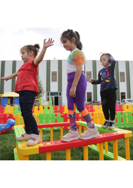 Çocuk Aktivite - Denge ve Beceri Oyuncağı - Anaokulu - Çocuk Oyun Parkı - Kare Aktivite