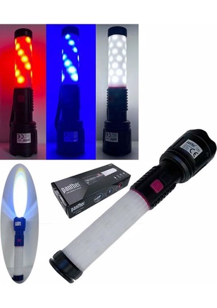 Panther 8810 USB Şarjlı El Feneri fiyatları