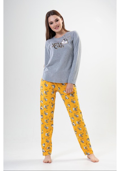Uzun Kol Pijama Takım