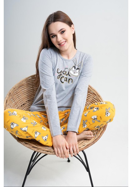 Uzun Kol Pijama Takım