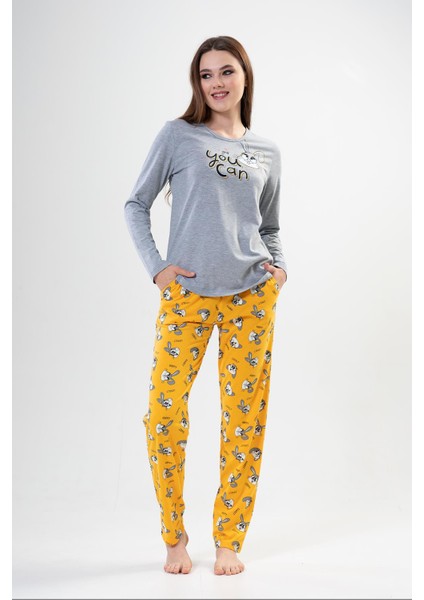 Uzun Kol Pijama Takım