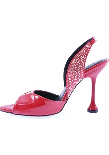 02-23Y Kadin Silver Taşli Kadeh Topuklu Ayakkabi modelleri