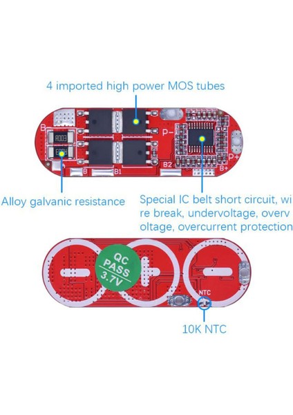 5s 25A Bms 21V 18650 Lityum Lipo Pil Şarj Koruma Modülü fırsatları