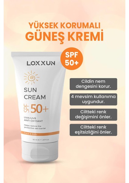 C Vitamini Serum + Kolajen Serum + Yüksek Korumalı Güneş Kremi