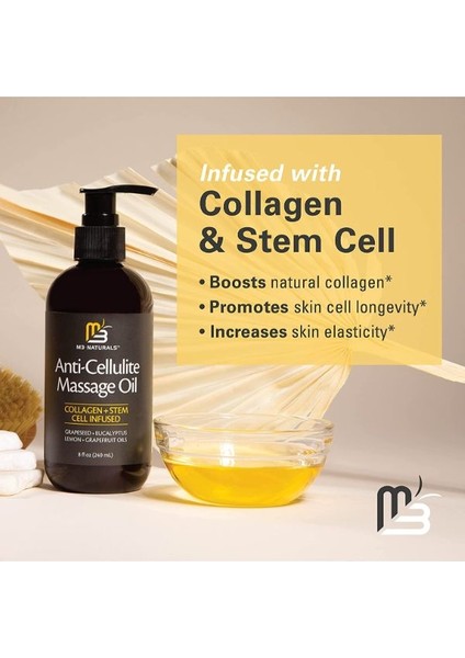 ve Kök Hücre Içeren Anti Masaj Yağı-Anti Cellulite Massage Oil