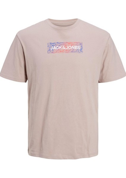 Jack & Jones Jconavıgator Logo Tee Ss Crew Neck