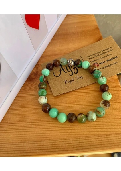 Sertifikalı Krizopras Bileklik